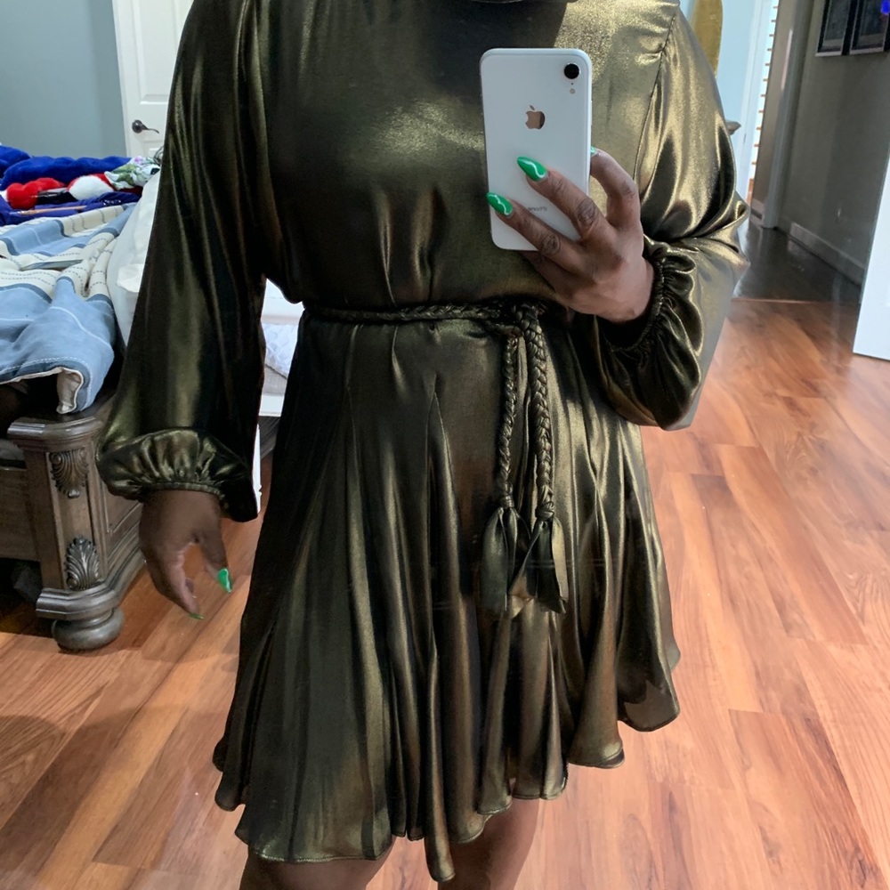 Giani bini gold dress
